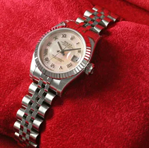 ロレックス 179174NRD レディース デイトジャスト ROLEX メッシュピンク