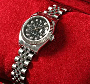 ロレックス 179174G レディース デイトジャスト ROLEX 黒彫コンピュータ