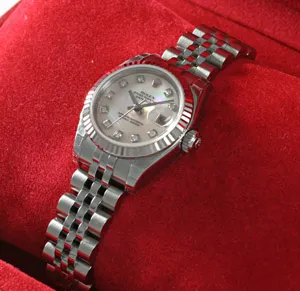 ロレックス 179174NG レディース デイトジャスト ROLEX ピンクシェル