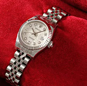 ロレックス 179174G レディース デイトジャスト ROLEX 銀コンピュータ