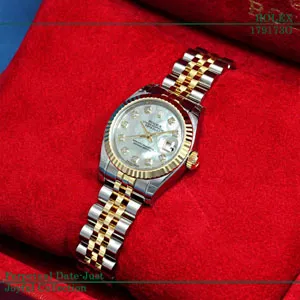 ロレックス 179173NG レディース デイトジャスト ROLEX 白シェル