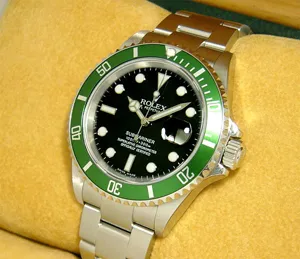 ロレックス サブマリーナ デイト グリーンベゼル ROLEX 16610LV