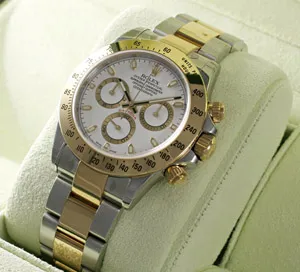 ロレックス デイトナ コンビ 白 ROLEX 116523 白文字盤 自動巻き