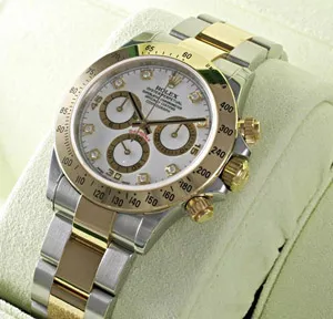 ロレックス デイトナ コンビ 白/ダイヤ ROLEX 116523G