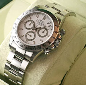ロレックス デイトナ 白 ROLEX 116520 白文字盤 自動巻き