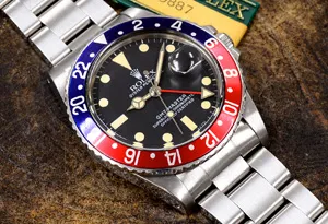 ロレックス GMT-MASTER/GMTマスター16750『赤青ベゼル