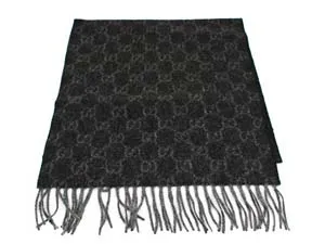 グッチ マフラー カシミア 全面ロゴ 100991 48280 1061