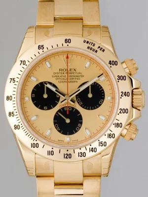 ロレックス ROLEX デイトナ 116528 金／黒目 40 メンズ 自動巻