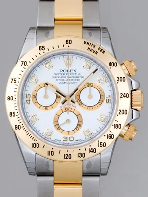 ロレックス ROLEX デイトナ 116523G ホワイト YG/SS 自動巻