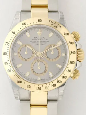ロレックス ROLEX デイトナ 116523 グレー メンズ 自動巻