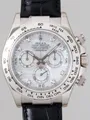 ロレックス ROLEX デイトナ 116519NG 黒皮 ホワイトシェル 自動巻