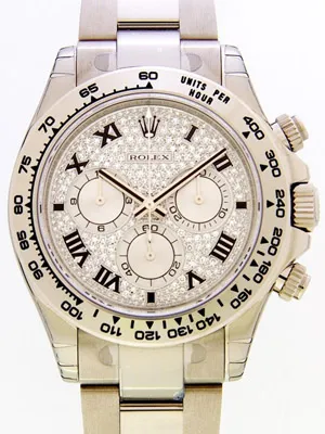 ロレックス ROLEX デイトナ 116509ER 全面ダイヤローマ 自動巻