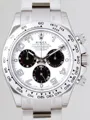 ロレックス ROLEX デイトナ 116509 ホワイトアラビア黒目 自動巻