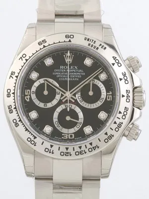 ロレックス ROLEX デイトナ 116509G ブラック 自動巻 メンズ