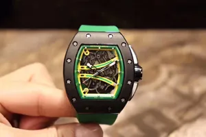 リシャールミル 新しいRM61 ヨハン·ブレイク時計 手巻
