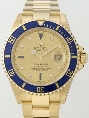 ロレックス ROLEX サブマリーナ デイト 16618SG シャンパン YG