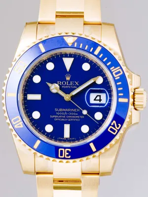 ロレックス ROLEX サブマリーナ デイト 116618LB ブルー 自動巻