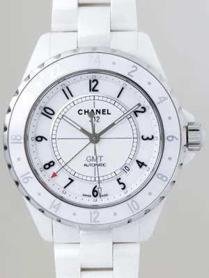 シャネルj12 H2126 42mm GMT ホワイトセラミックブレス 2008年発表モデル 世界限定2000本 ホワイト
