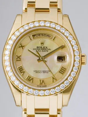 ロレックス ROLEX デイデイト 18948NRD イエローシェルローマデコレーション