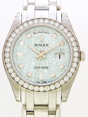 ロレックス ROLEX デイデイト 18946A アイスブルーコンピューター