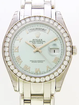 ロレックス ROLEX デイデイト 18946 アイスブルーローマ