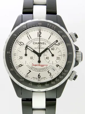 シャネル j12 H1624 スーパーレッジェーラ シルバー AL/セラミック 自動巻