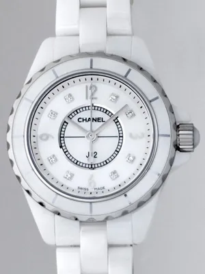 シャネル CHANEL j12 H2570 29mm ホワイトセラミックブレス 8Pダイヤ ホワイトシェル