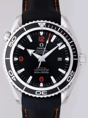オメガ シーマスター 2900.51.82 プラネットオーシャン 45mm ブラックベゼル ブラックラバー ブラック