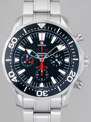 オメガ OMEGA シーマスター 2569.50 クロノレーシング アメリカズカップ ブラック
