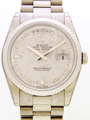 ロレックス ROLEX デイデイト 118239 2B プレジデントブレス メテオライト