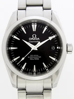 オメガ OMEGA シーマスター 2504.50 コーアクシャル アクアテラ ブラック