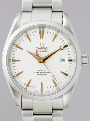 オメガ OMEGA シーマスター 2503.34 コーアクシャル アクアテラ シルバー/金針