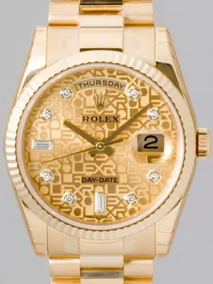 ロレックス ROLEX デイデイト 118238A プレジデントブレス シャンパンコンピューター