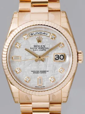ロレックス ROLEX デイデイト 118235FA プレジデントブレス メテオライト 自動巻