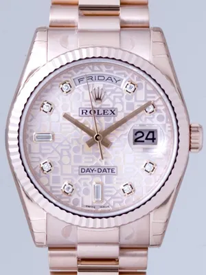 ロレックス ROLEX デイデイト 118235FA プレジデントブレス ピンクコンピューター