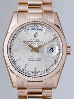 ロレックス ROLEX デイデイト 118235F プレジデントブレス シルバー 自動巻