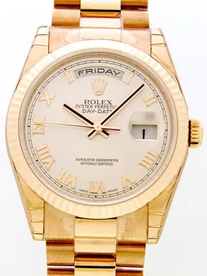 ロレックス ROLEX デイデイト 118235F プレジデントブレス ピンクローマ