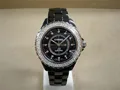 シャネル　H2014 J12 42mm ブラックセラミック ダイヤ巻 12P