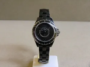 シャネル H4196　J12 29mm ブラックセラミック インテンスブラック ワンショット