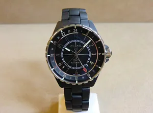 シャネル　H3101　J12　41mm　マットブラックセラミック GMT