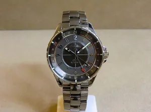 シャネル　H3099　J12　41mm　チタンセラミック GMT