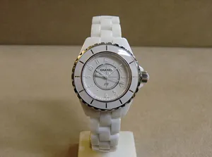 シャネル H3442　J12 33mm ホワイトセラミック ホワイトファントム