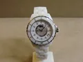 シャネル H1759 J12 38mm ホワイトセラミック センターサークルダイヤ 12P