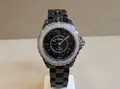シャネル　H0950 J12 38mm ブラックセラミック ダイヤ巻
