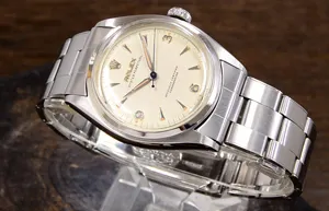 ロレックス Ref.6085 オイスターパーペチュアル セミバブルバック スーパーオイスターリューズ