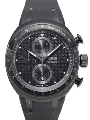 オリス TT3 ブラック クロノグラフ 674.7611.7764M 新品送料無料メンズ