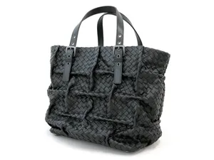 ボッテガヴェネタ BOTTEGAVENETA レザートートバッグ 238177VN530-1000 ブラック