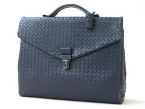 ボッテガヴェネタ BOTTEGAVENETA ビジネスバッグ 122139V4651-5009 ブルー カラ―