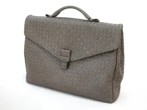 ボッテガヴェネタ BOTTEGAVENETA ビジネスバッグ 122139V4651-2801 アッシュグレー カラ―