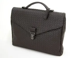 ボッテガヴェネタ BOTTEGAVENETA ブリーフケース 113095V4651-2040 ダークブラウン カラ― ブラウン